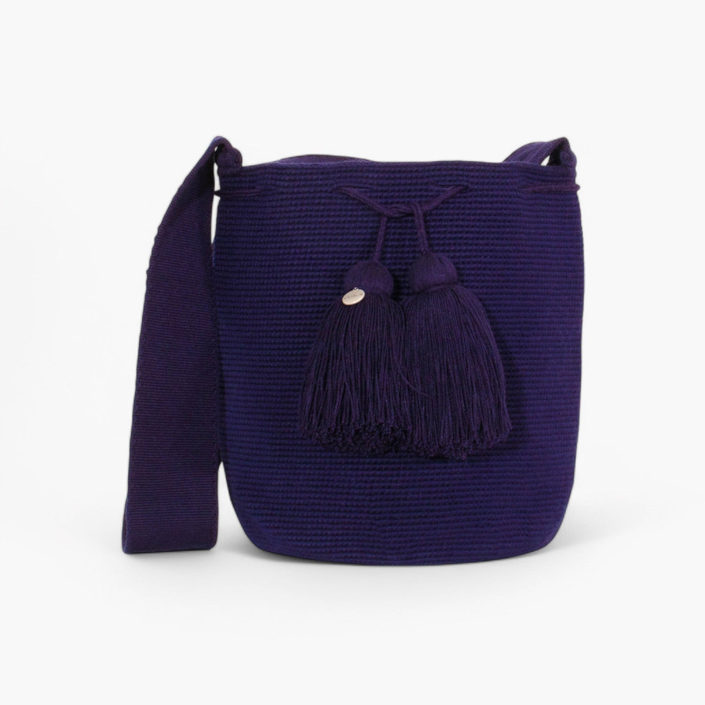 Solid crossbody bag L | Midnight