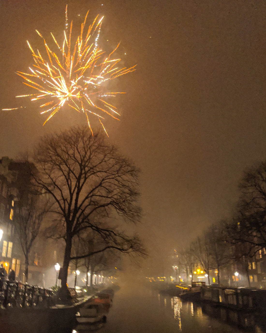 Amsterdam: New Years Eve in the city