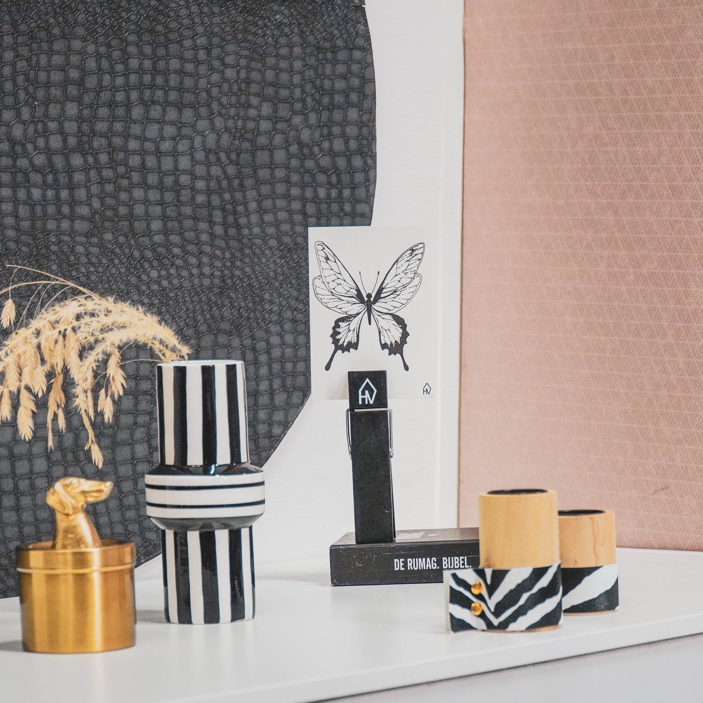 Ansichtkaart - Vlinder - Papier - Set of 5 - A6