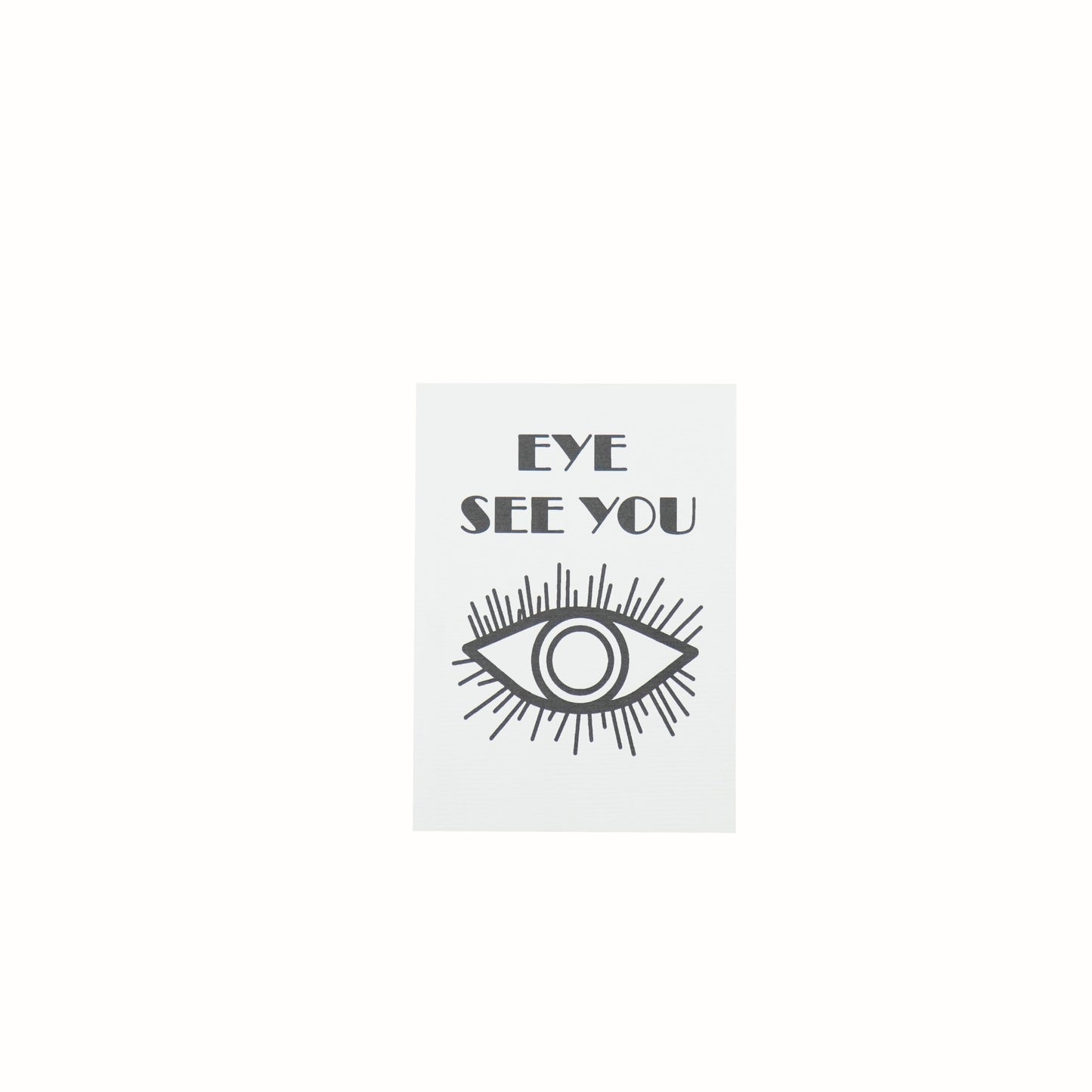 Ansichtkaart - Eye See You - Papier - Set van 5 - A6