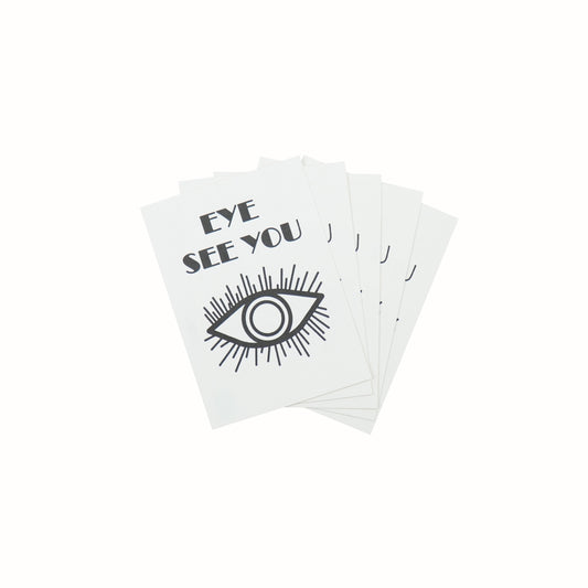 Ansichtkaart - Eye See You - Papier - Set van 5 - A6