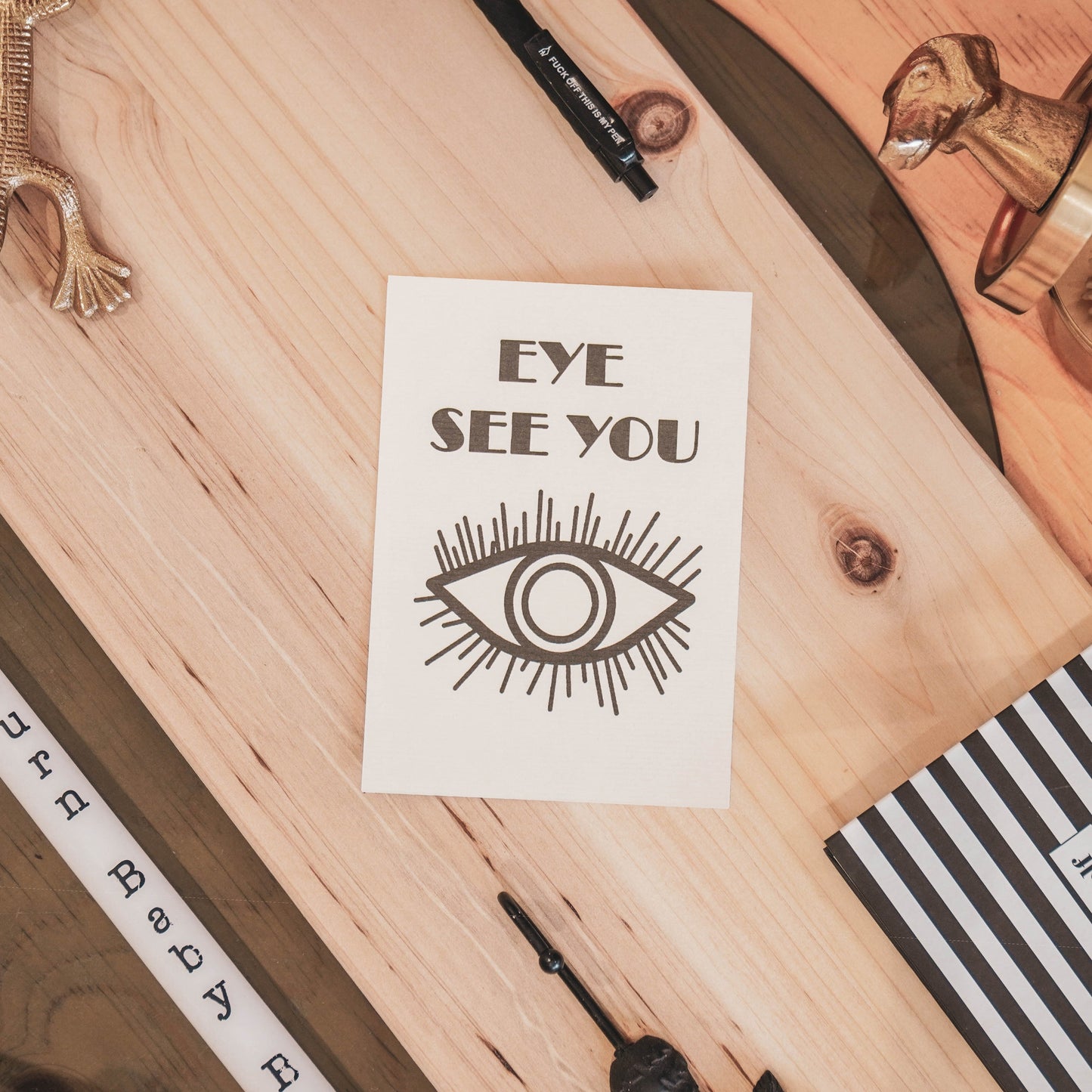 Ansichtkaart - Eye See You - Papier - Set van 5 - A6