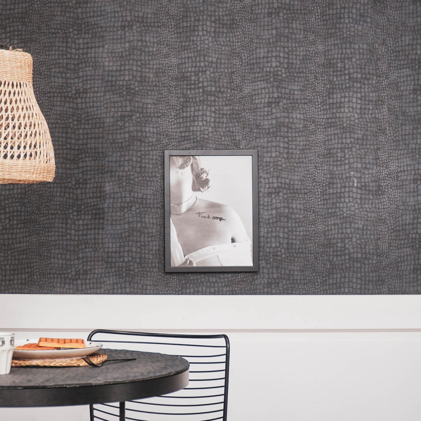 Poster - Fuck Off - Papier - Zwart/Wit - A3