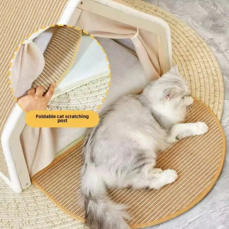 Cat House + Scratching Post
