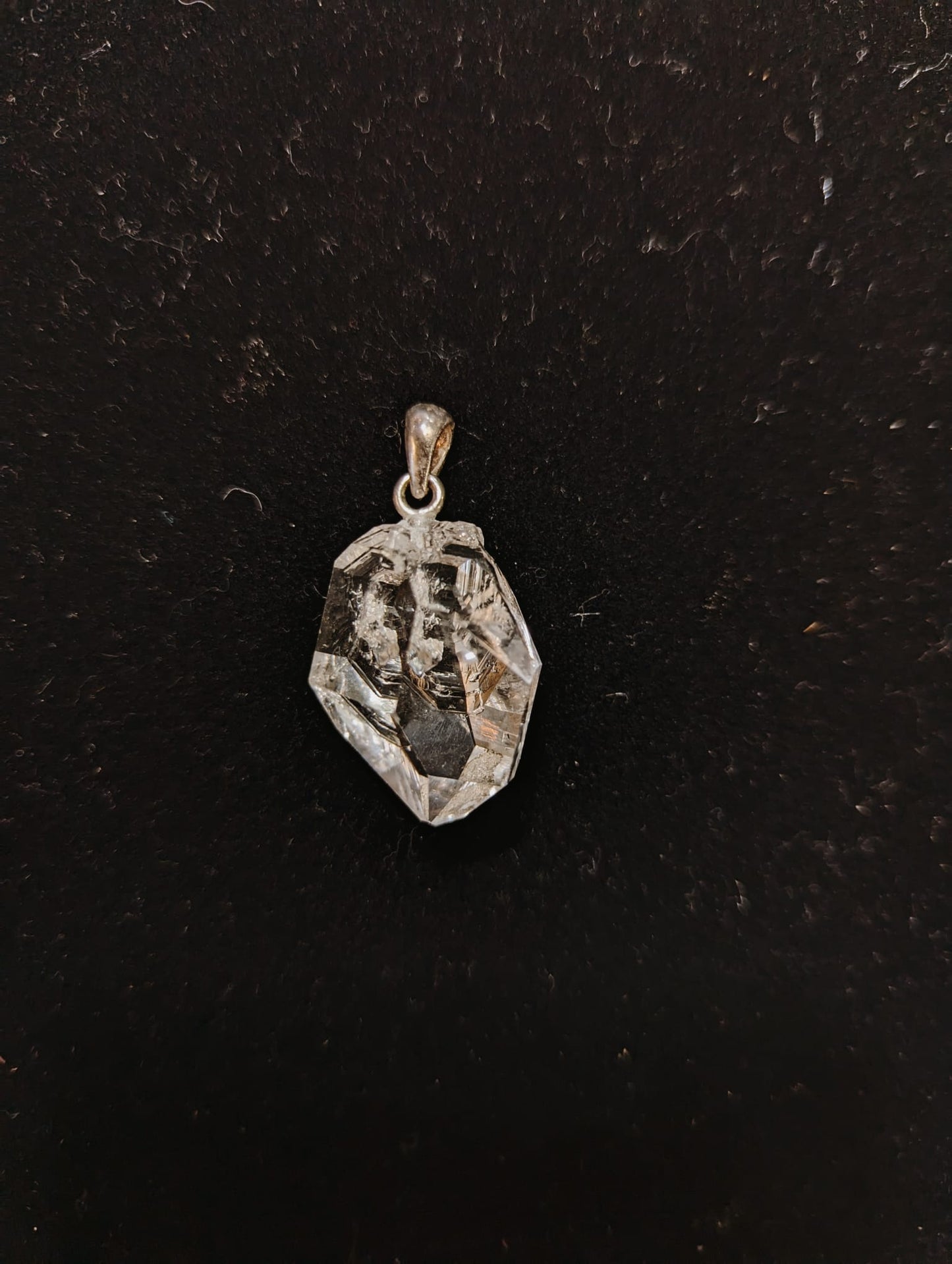 {2}Herkimmer Diamond Pendants