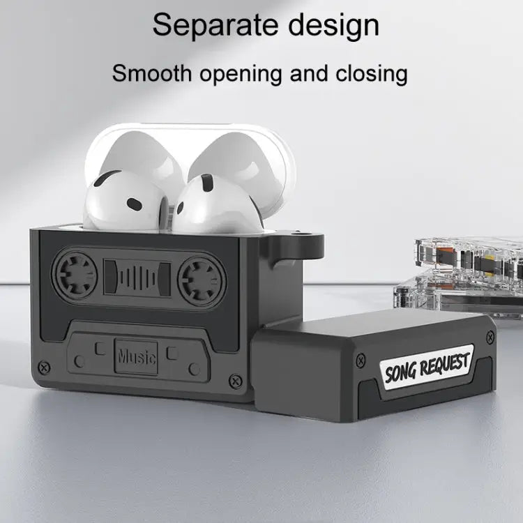 Retro Silicone Tape Shape Earphone Protective Case