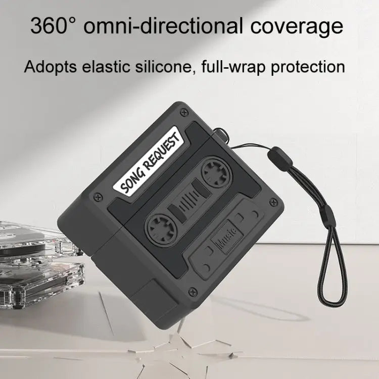 Retro Silicone Tape Shape Earphone Protective Case