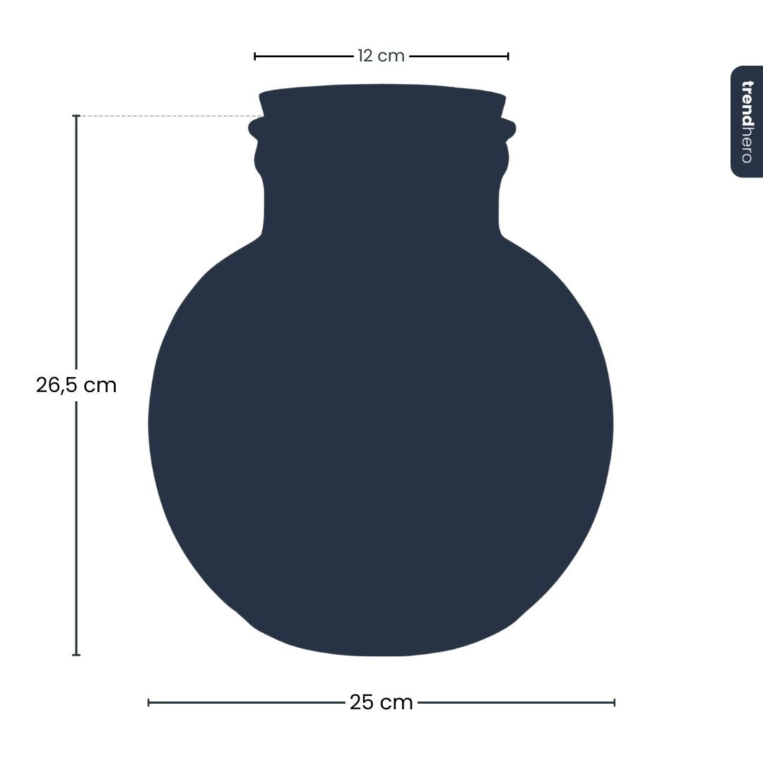 Teddy - Terrarium with light - Bottle garden DIY kit - Ø 25 cm ↑ 26,5 cm